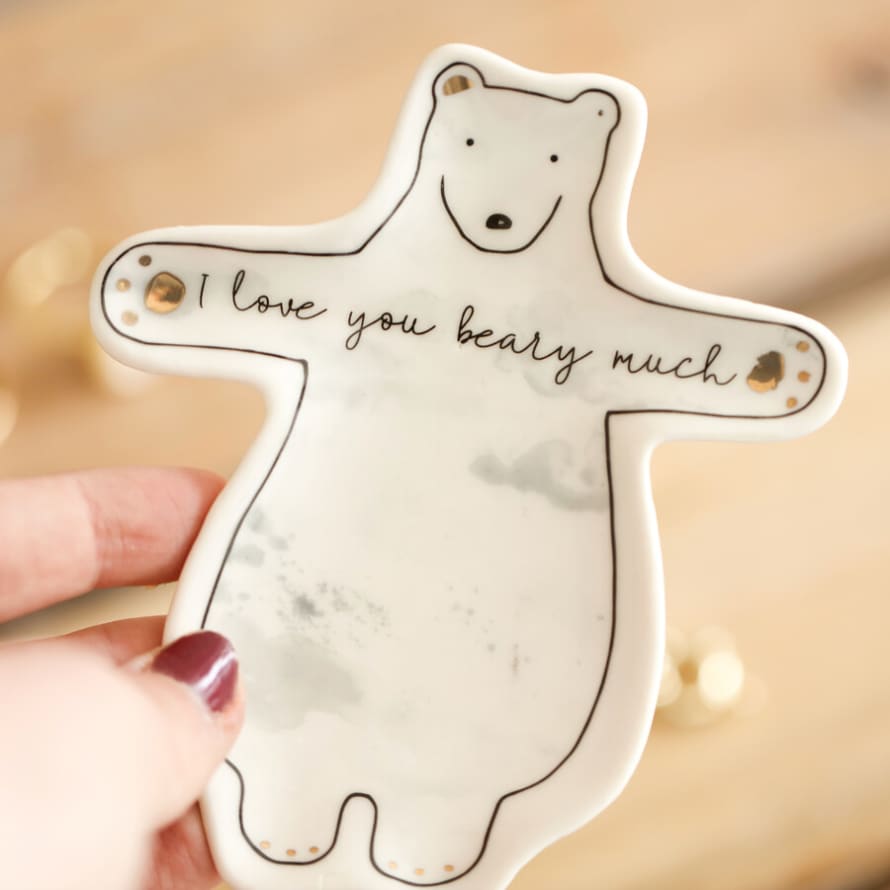 Lisa Angel Bear Trinket Dish