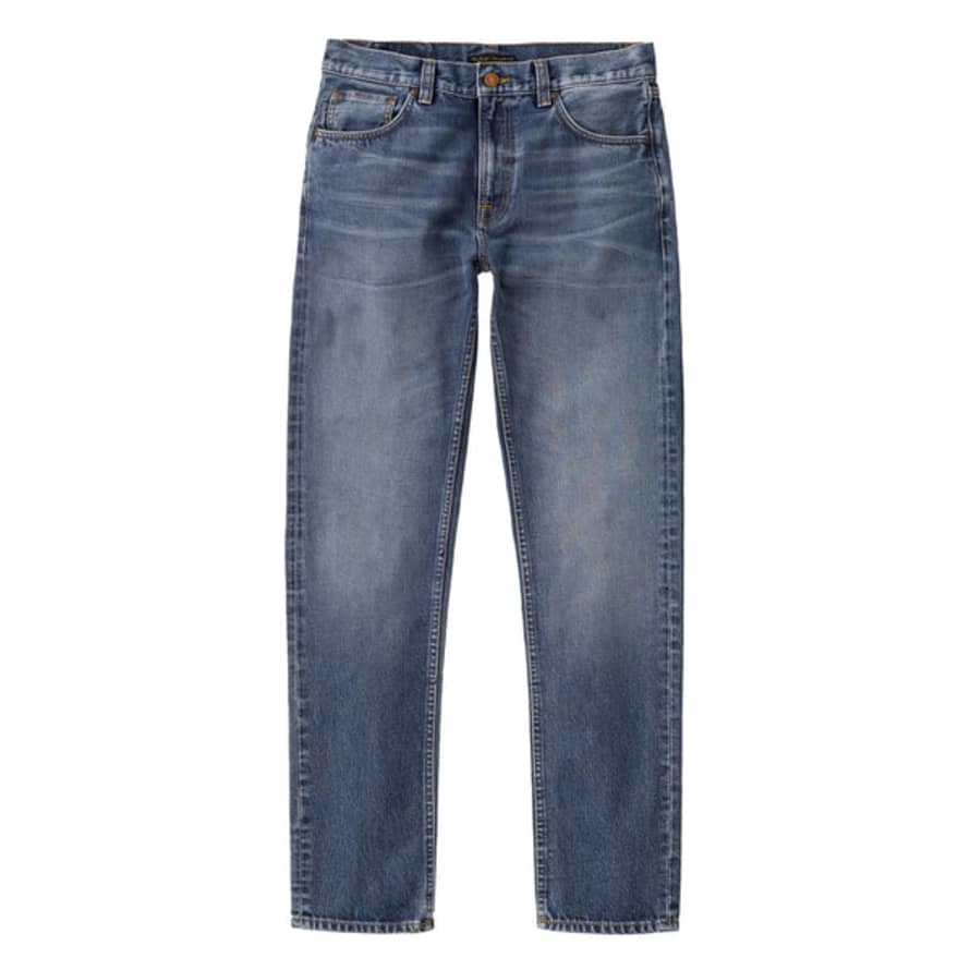 Nudie Jeans Gritty Jackson Blue Traces