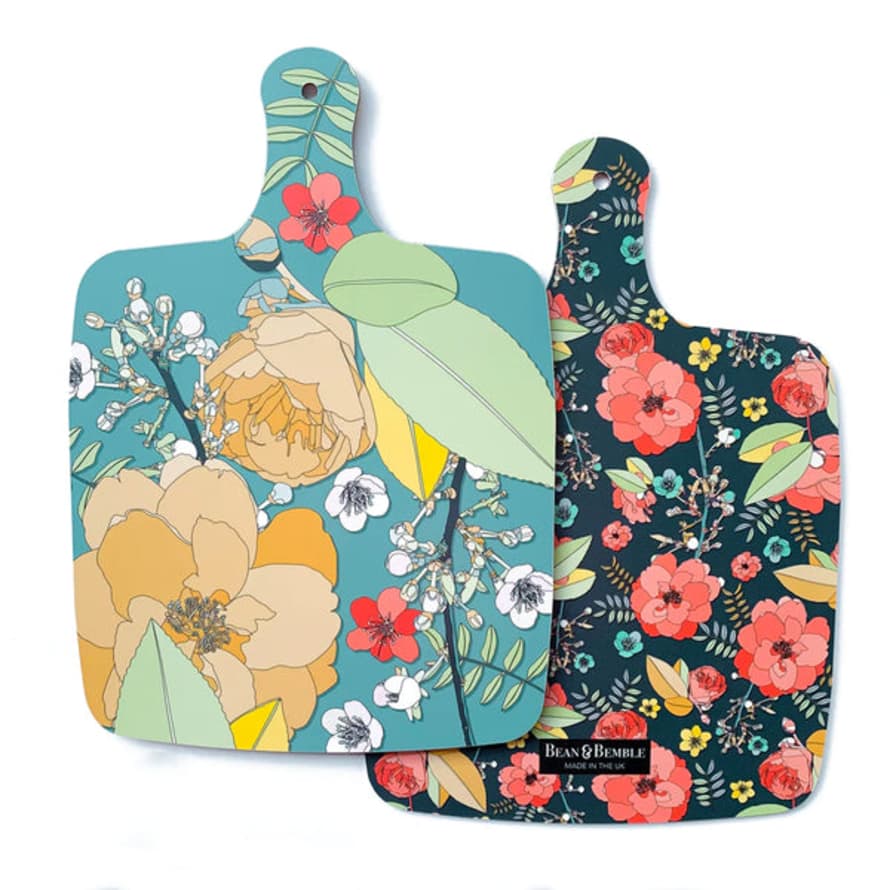 Bean & Bemble Chica Camellia Large Chopping Board