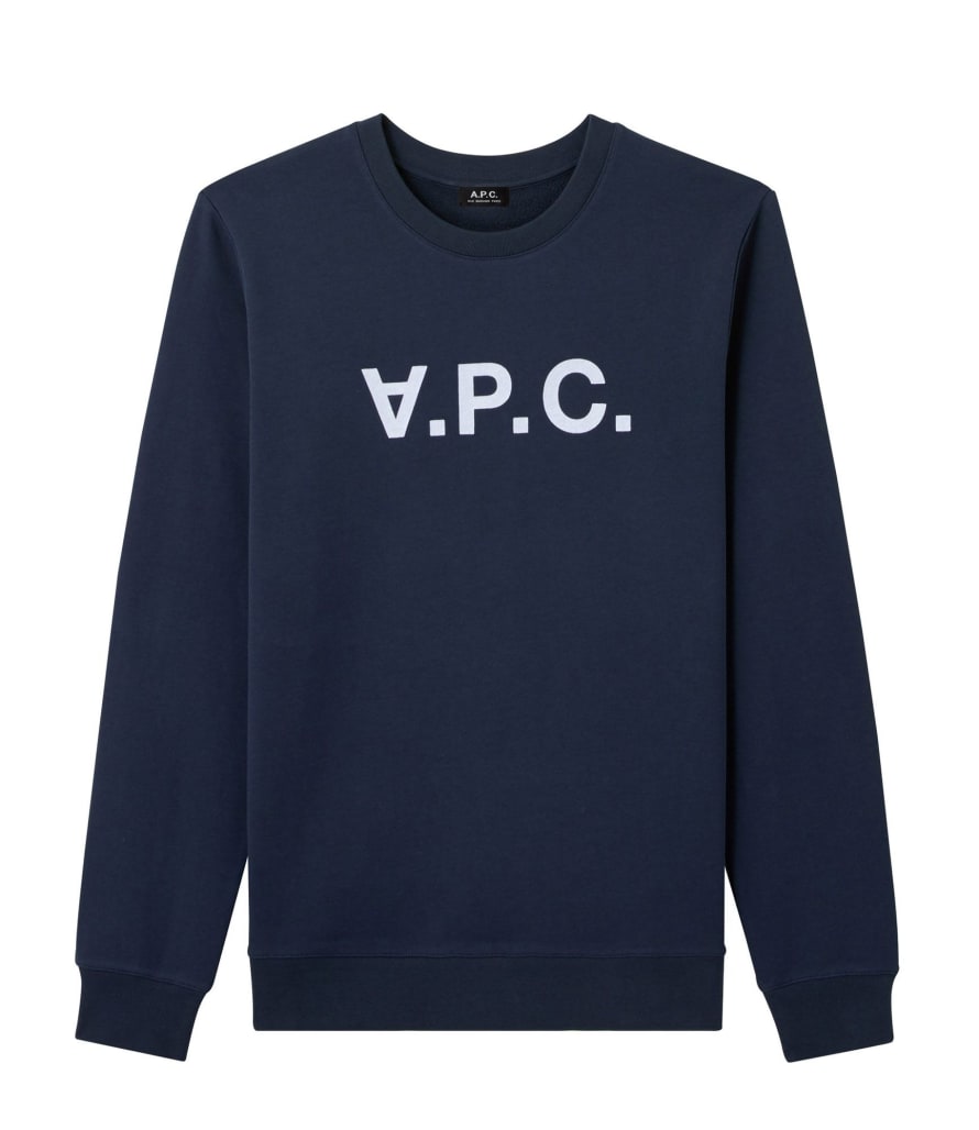 A.P.C. Dark Navy Blue VPC Sweatshirt
