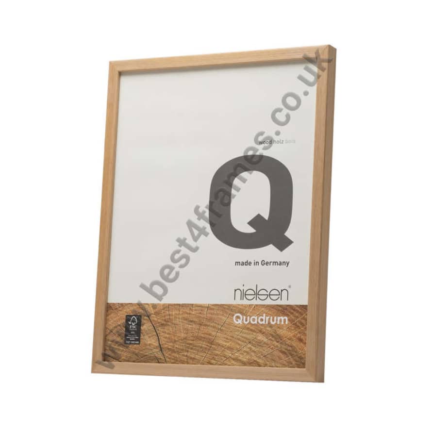 Nielsen 30 x 40cm Oak Quadrum Wood Frame