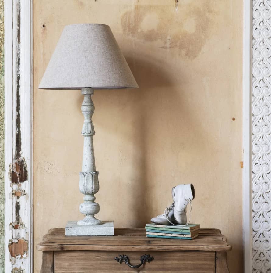Lamp & Rustic House Conical Shade 