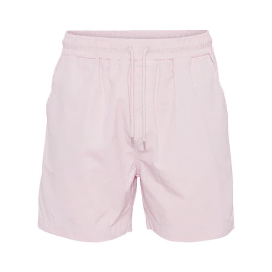 Colorful Standard Organic Twill Shorts Faded Pink