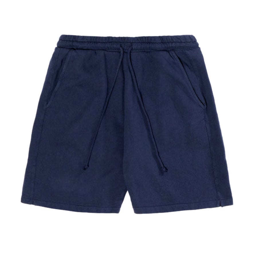 Universal Works Track Short Dry Handle Loopback Navy