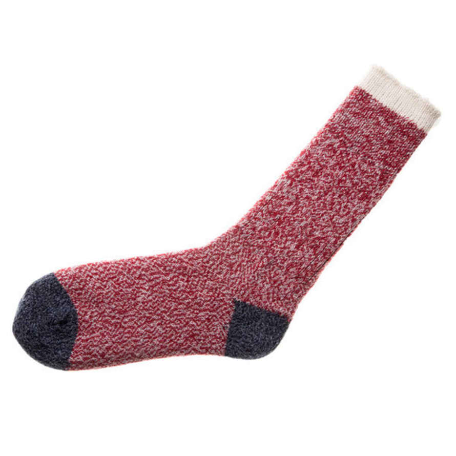 Patapaca Melange Socks Rojo / Plata
