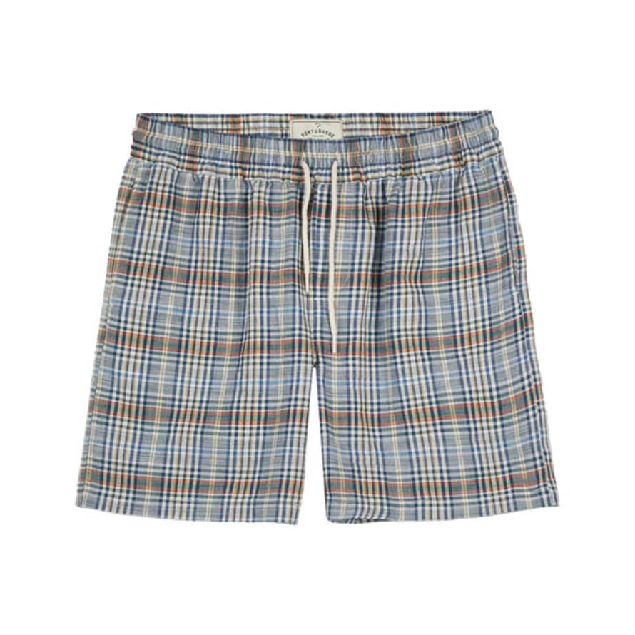  Portuguese Flannel Summer Plaid Shorts Multi Print