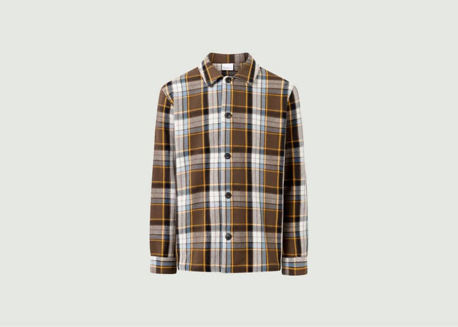 Knowledge Cotton Apparel  Check Overshirt
