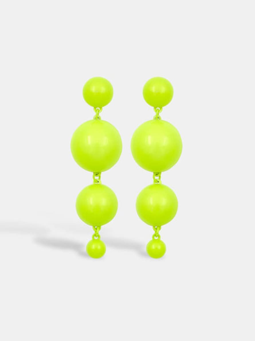 Essentiel Antwerp Damira Earrings - Neon Yellow