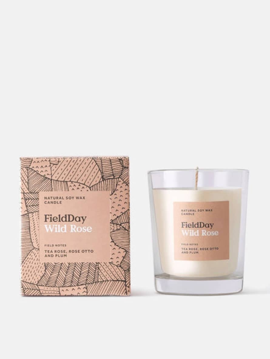 FieldDay Wild Rose Large Candle