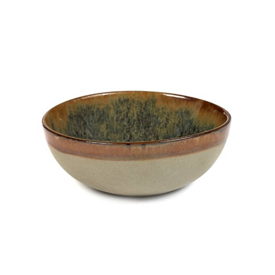 Bohero Large Indi Grey Surface Bowl