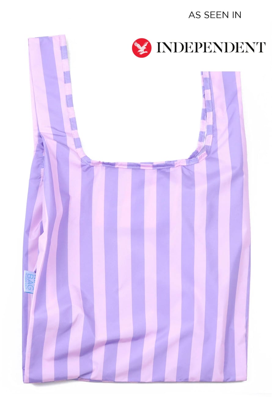Kind Bag Purple Stripes| Reusable Bag