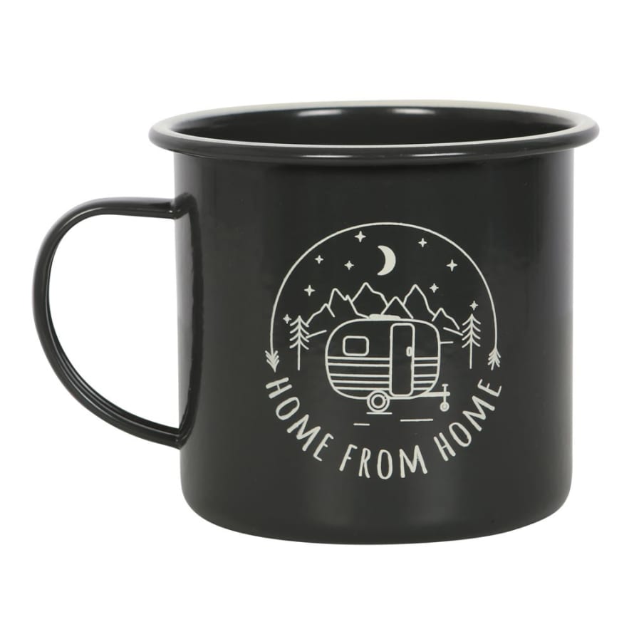 Something Different Home From Home Enamel Mug