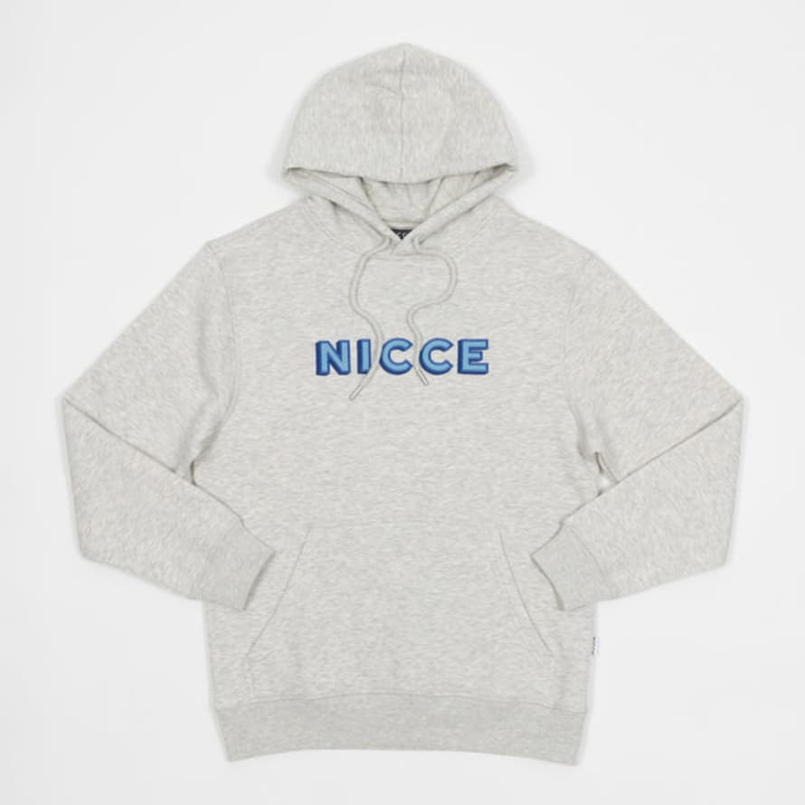 NICCE Form Logo Hoodie in Grey