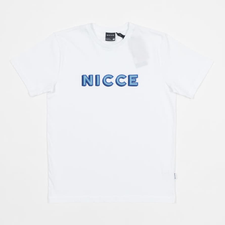 NICCE Form Logo T-shirt in White