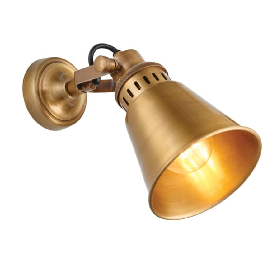 Distinctly Living Edward Wall Light - Antique Brass