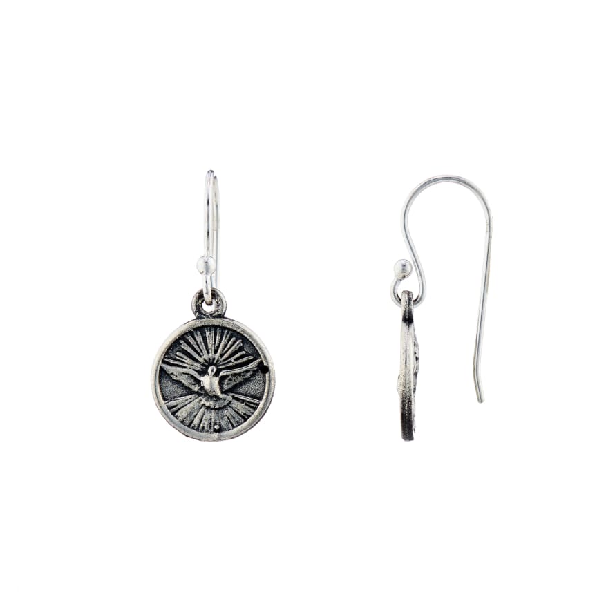 Window Dressing The Soul Silver Wdts Dove Of Peace Earrings