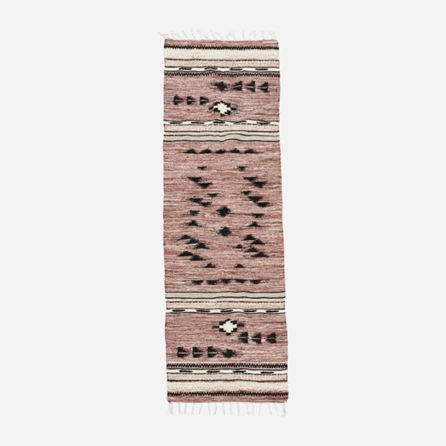 House Doctor Rug, Tribe, Red/brown