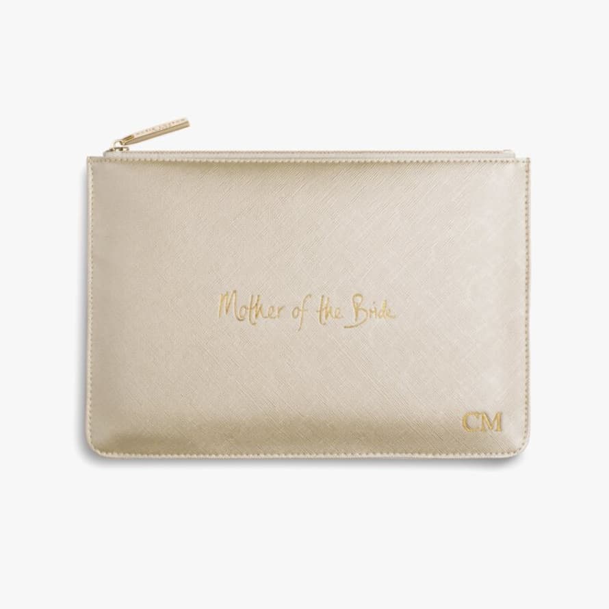 Katie Loxton Metallic Gold Mother Of The Bride Perfect Pouch 