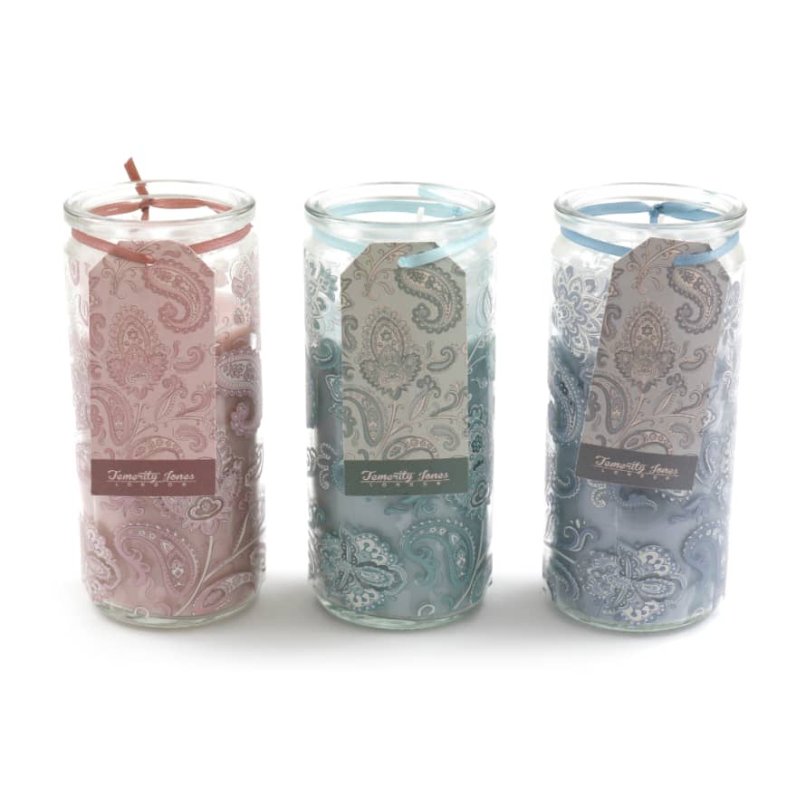 Temerity Jones Colour Pop Tube Candle Pot : Green, Pink or Lilac