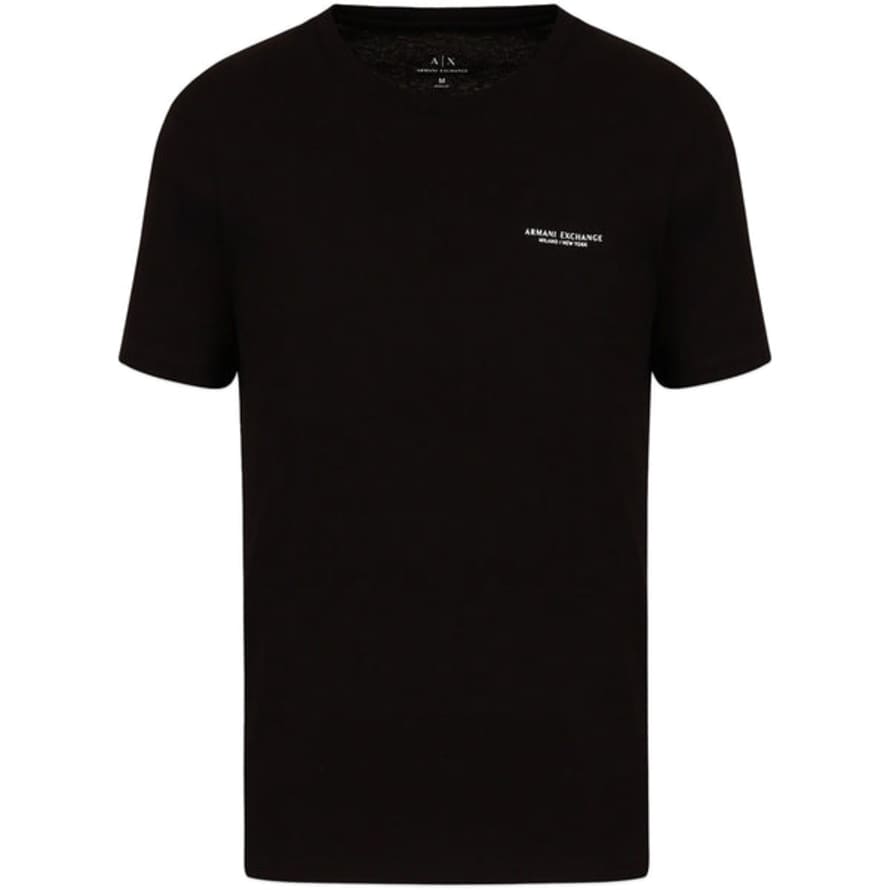 Armani Exchange 8nzt91 Logo T-shirt - Black