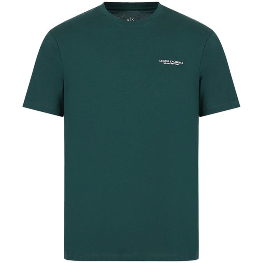 Armani Exchange 8nzt91 Logo T-shirt - Green Gables
