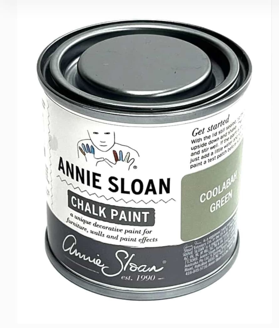 Annie Sloan 120ml Green Chalk Project Pot Coolabah Paint 
