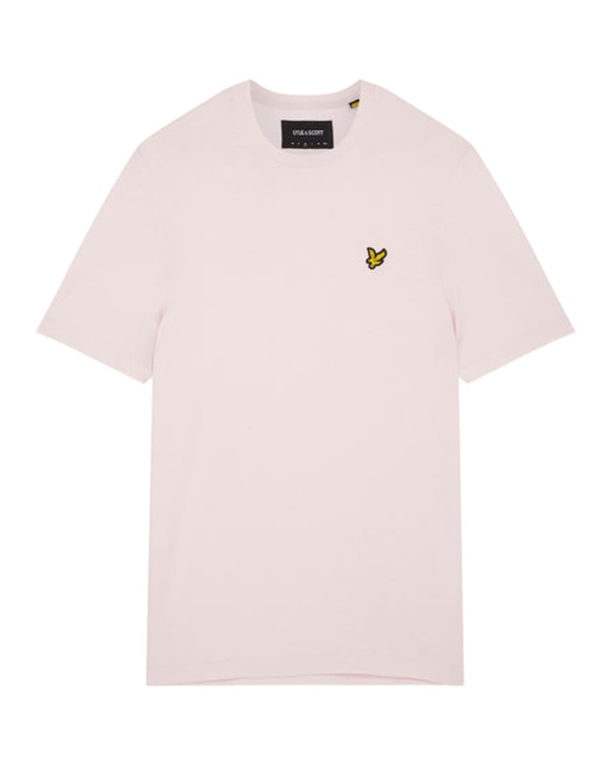 Lyle and Scott Light Pink Plain T Shirt 
