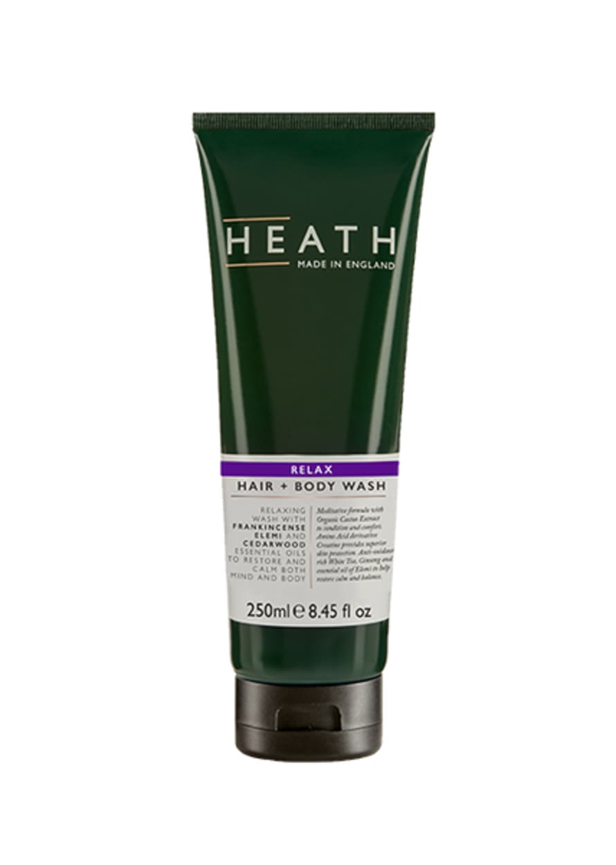 Heath  250ml Relax Hair and Body Wash 