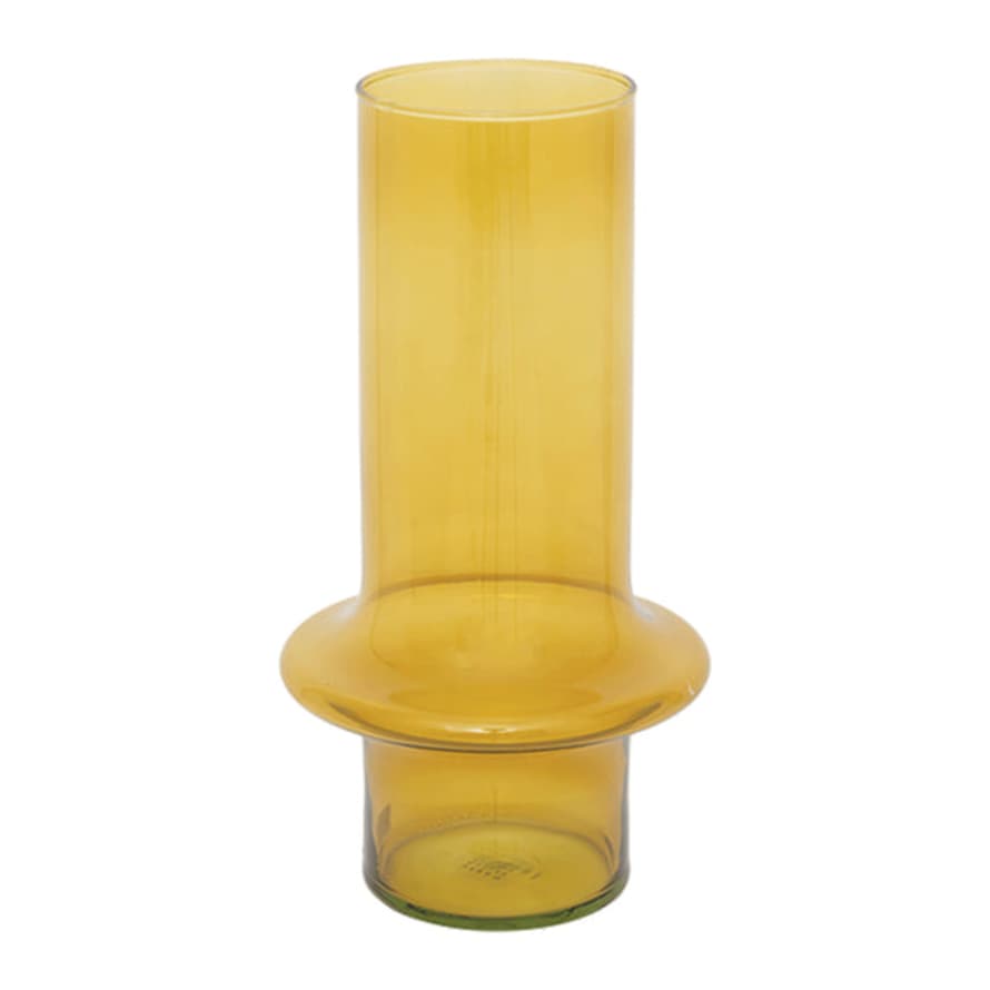 Urban Nature Culture Yolk Yellow 105912 Recycled Glass Vase