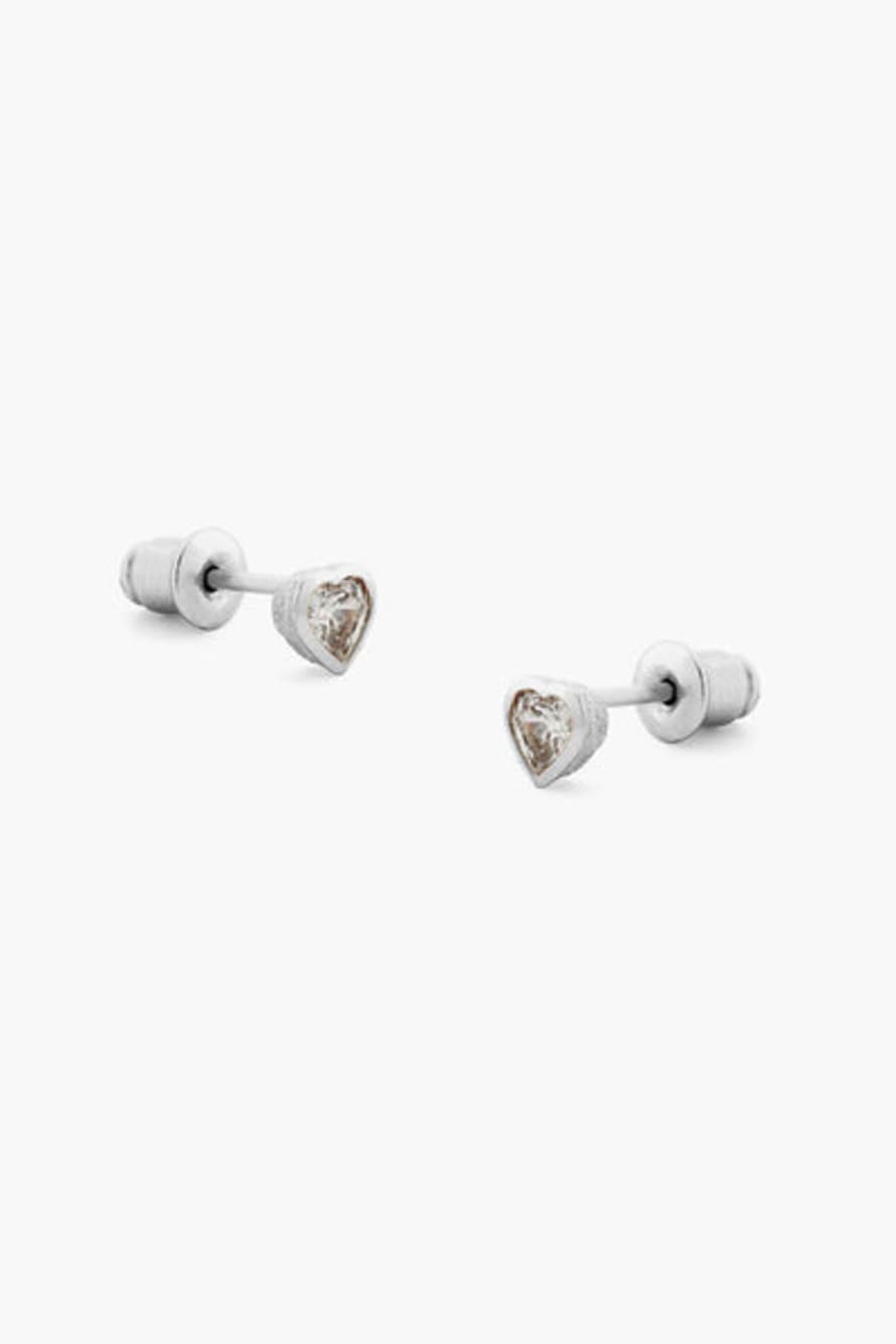 Tutti & Co Silver Cupid Earrings