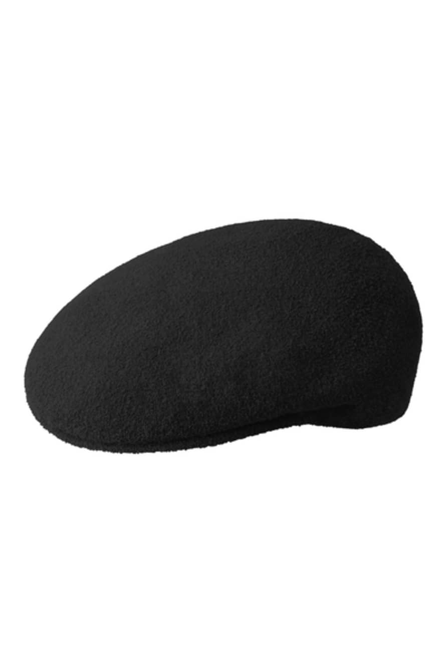 Kangol Black Bermuda 504 Hat 