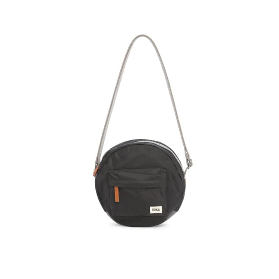 Roka London Ltd Small Black Paddington Sustainable Nylon Bag