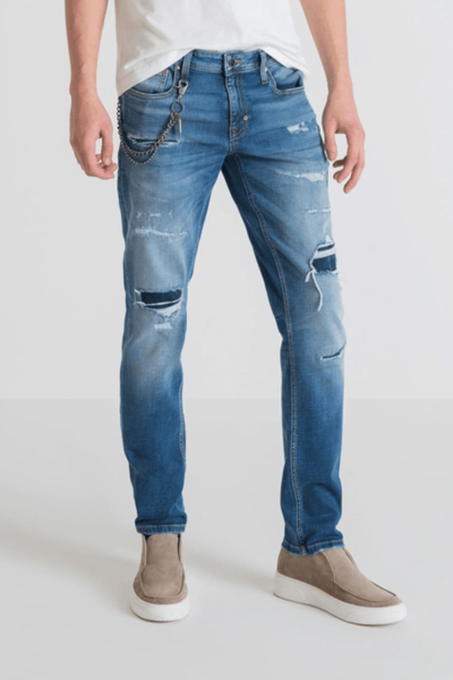 ANTONY MORATO Blue Iggy Tapered Fit Jeans