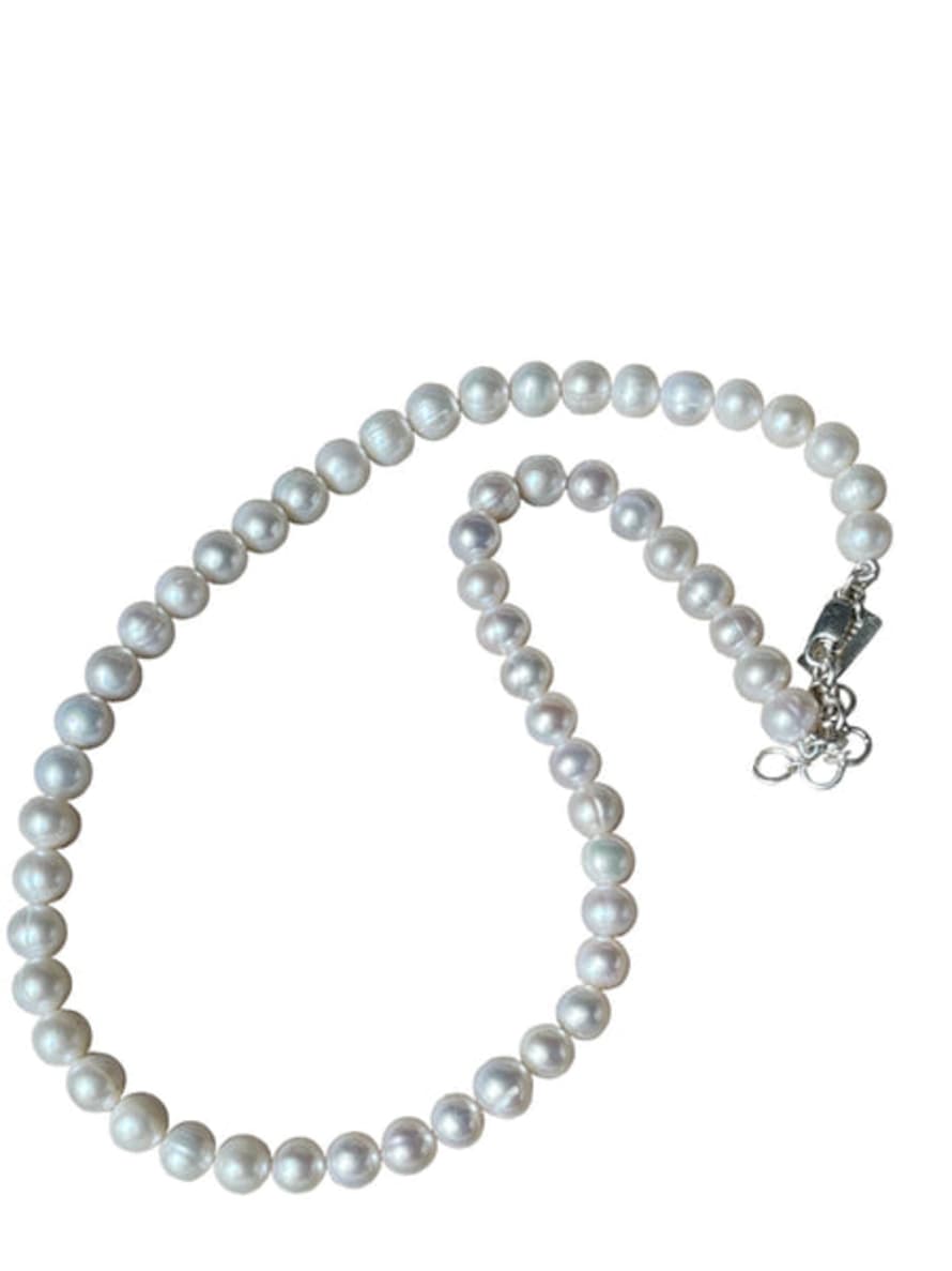 Window Dressing The Soul Wdts 925 Pearl And Silver Necklace