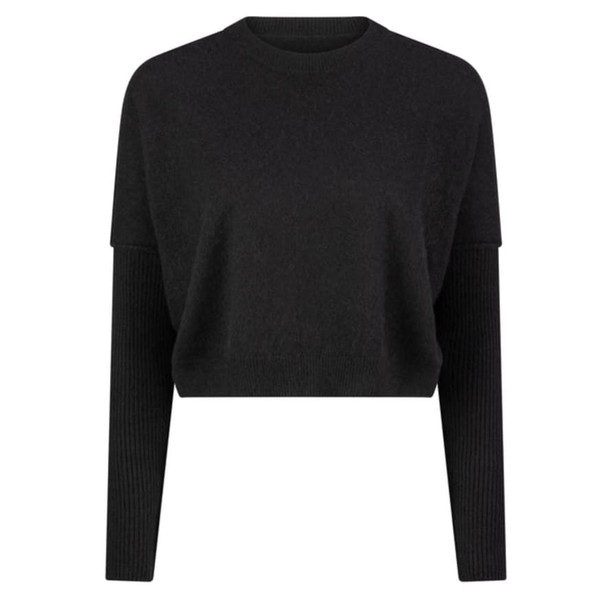 Lilly Pilly Miri Cashmere Knit - Black