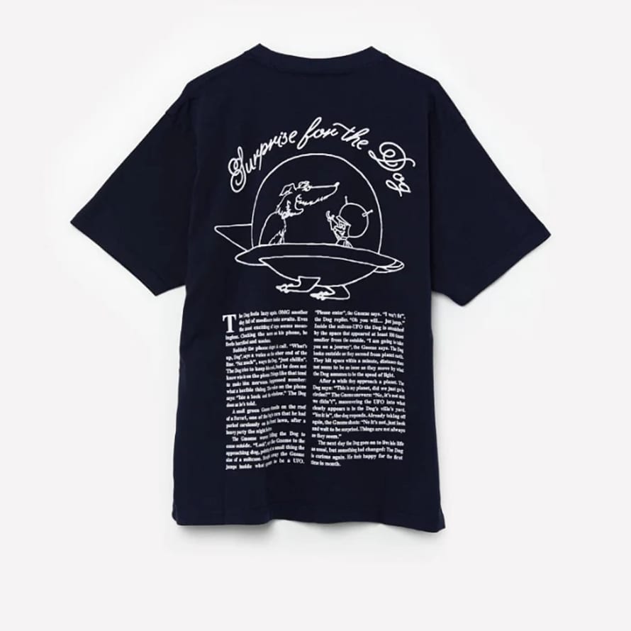 Public Possession Surprise for the dog TSHIRT navy