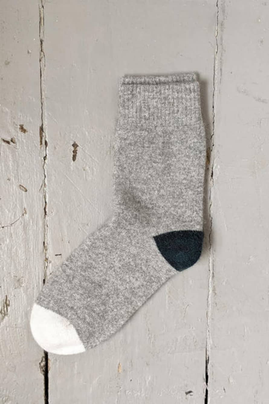Jumper 1234 Grey Tip Toe Cashmere Socks