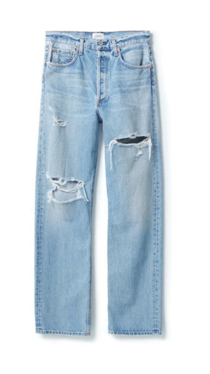 CITIZENS OF HUMANITY Eva Chamberlain Relaxed Distressed Jeans