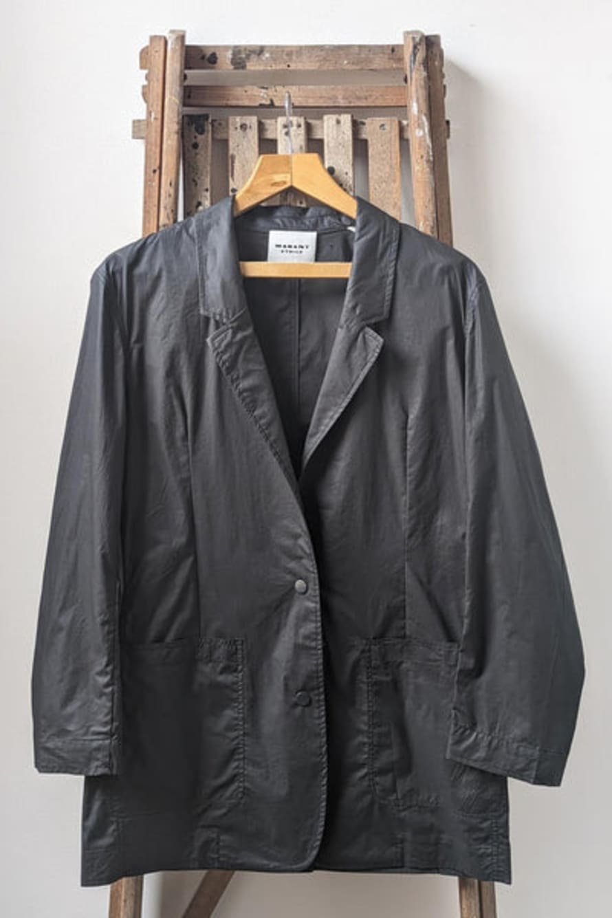 Marant Etoile Black Cotton Fynezia Jacket