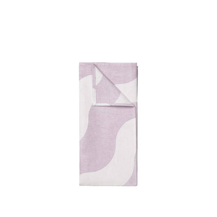 Broste Copenhagen Tide Lavender Grey Tea Towel