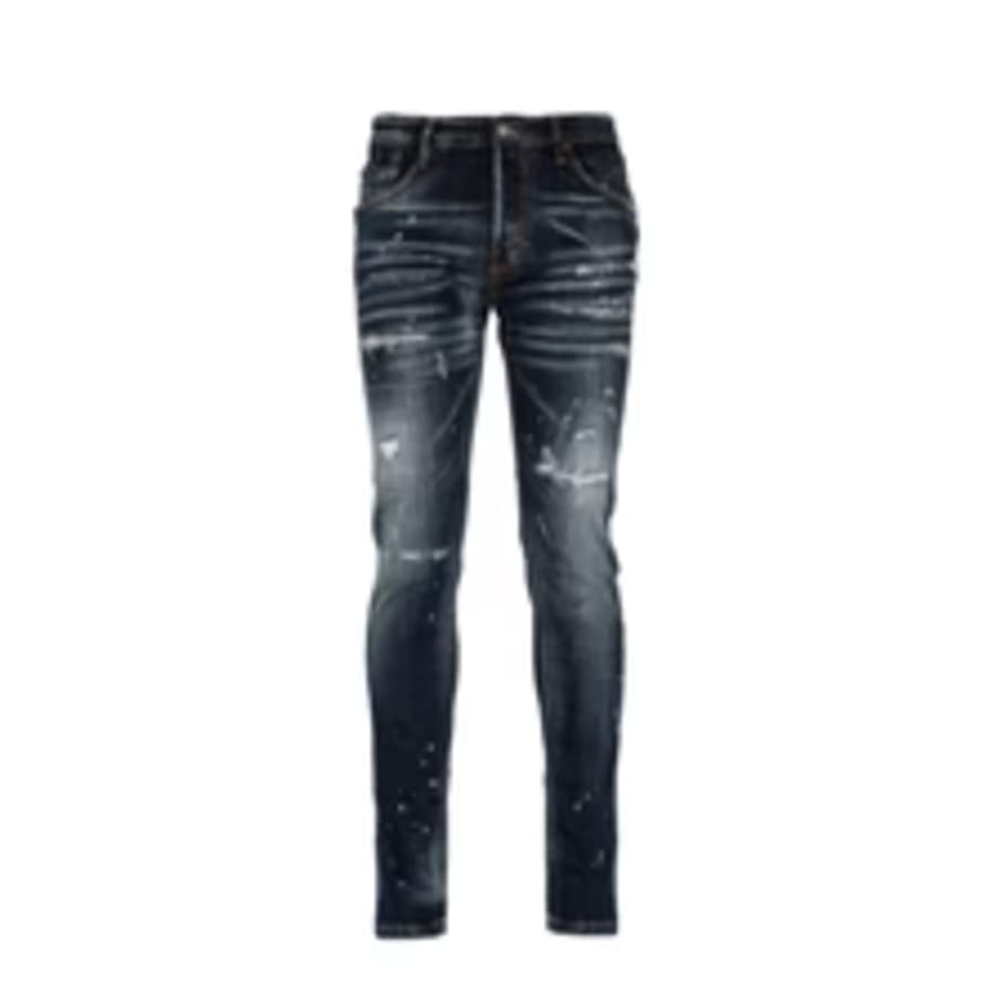 7th Hvn Midnight Blue Leeroy S2503 Jeans