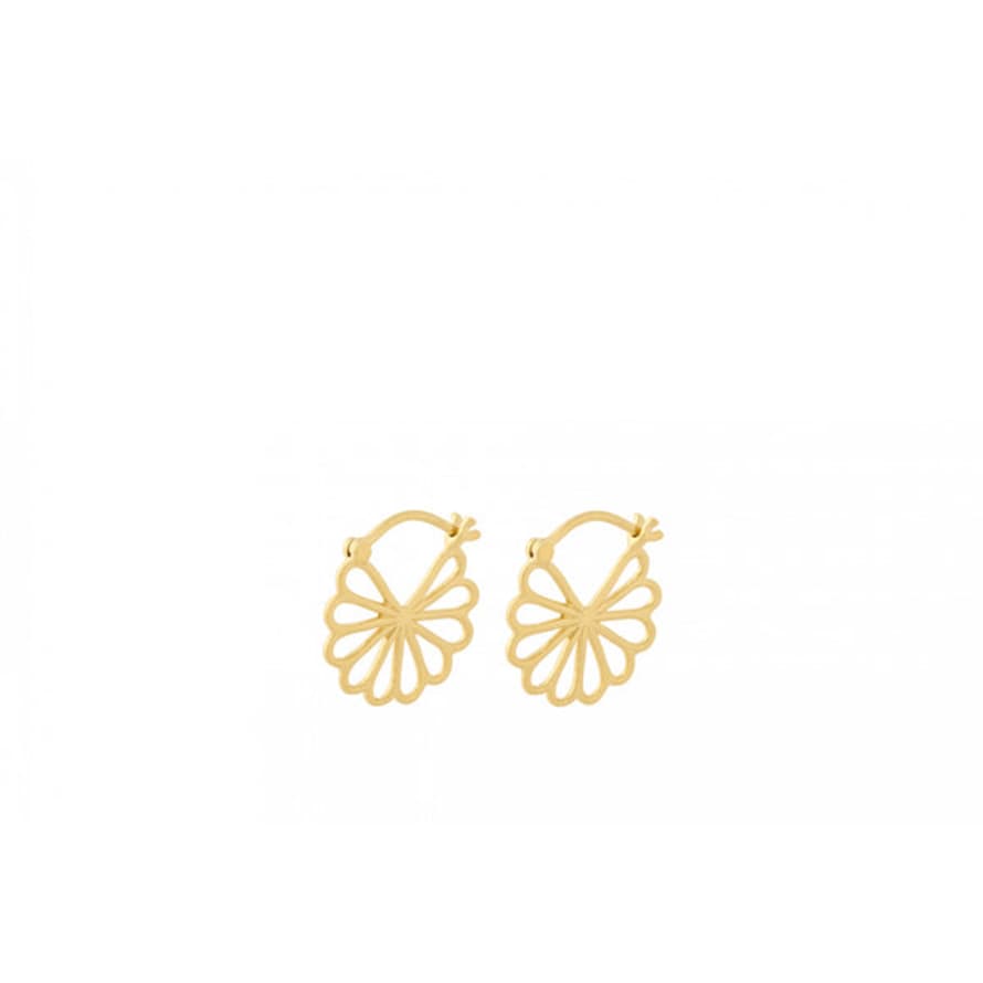 Pernille Corydon Small Bellis Earrings In Gold