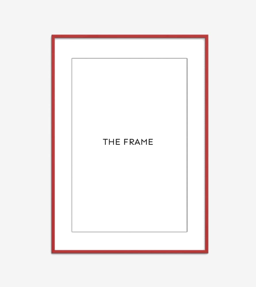 Poster & Frame Red Frame 50x70