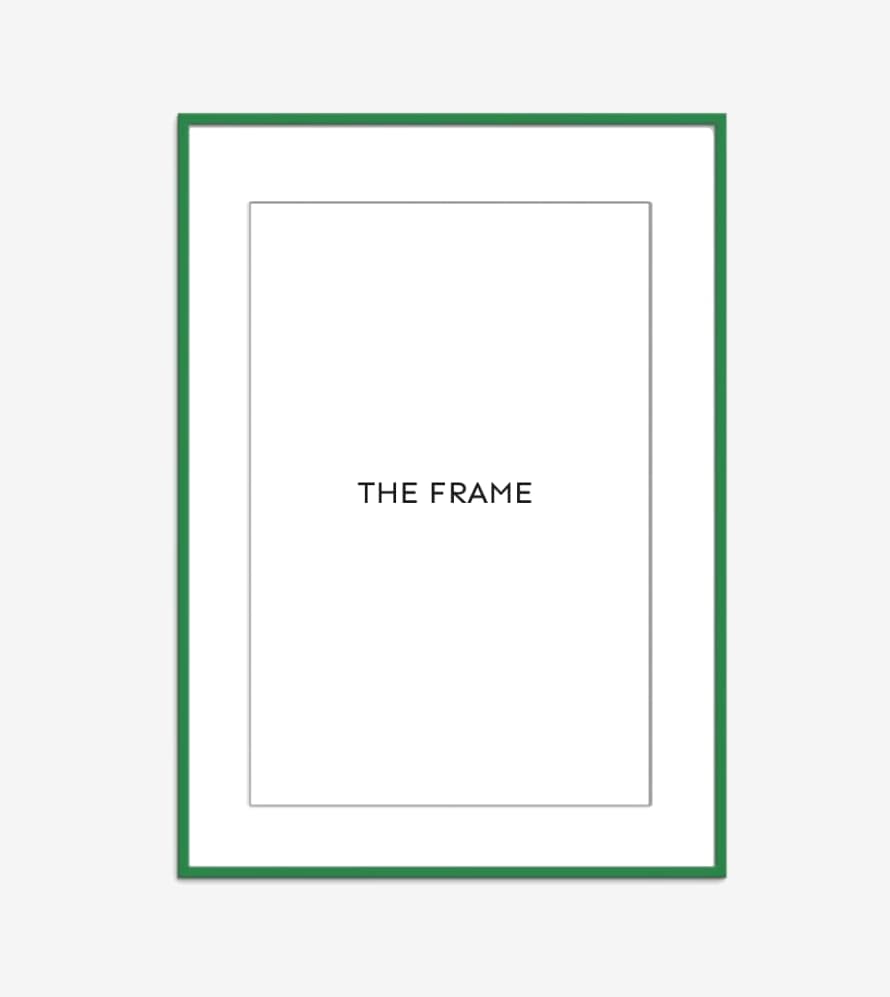 Poster & Frame Green Frame 50x70