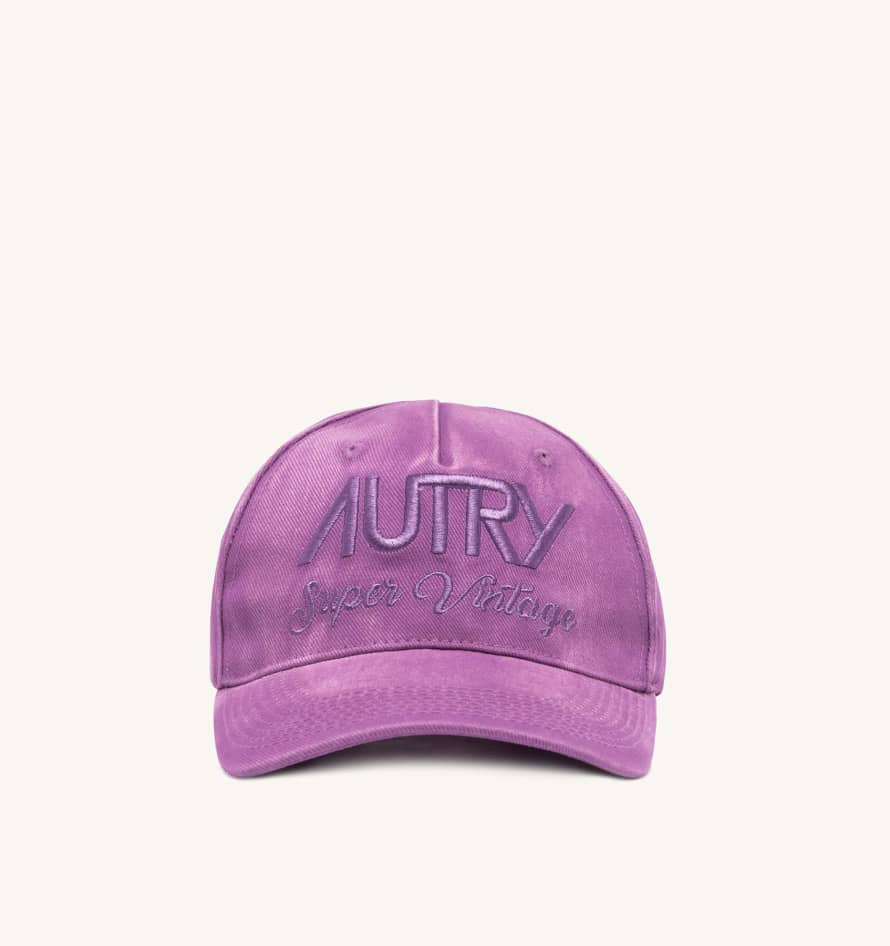 Autry Super vintage logo cap lilac