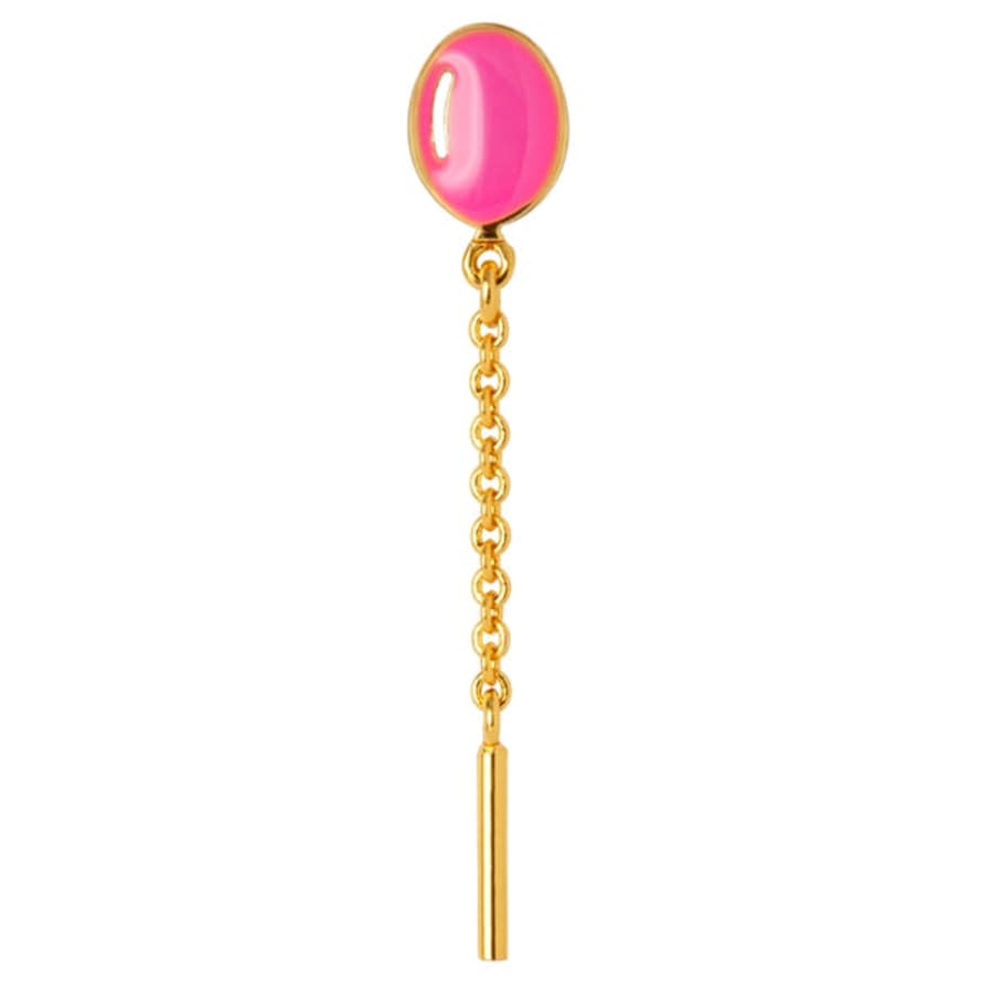 LULU Copenhagen Pink Balloon Earring
