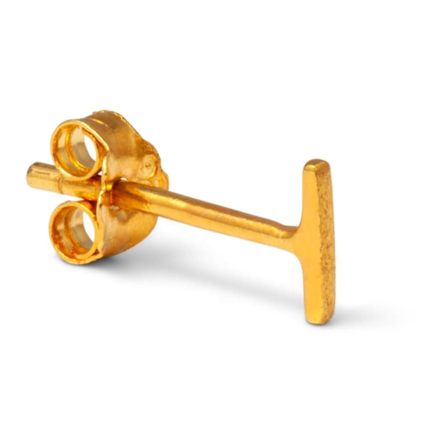 LULU Copenhagen Gold Plated Pin Earring