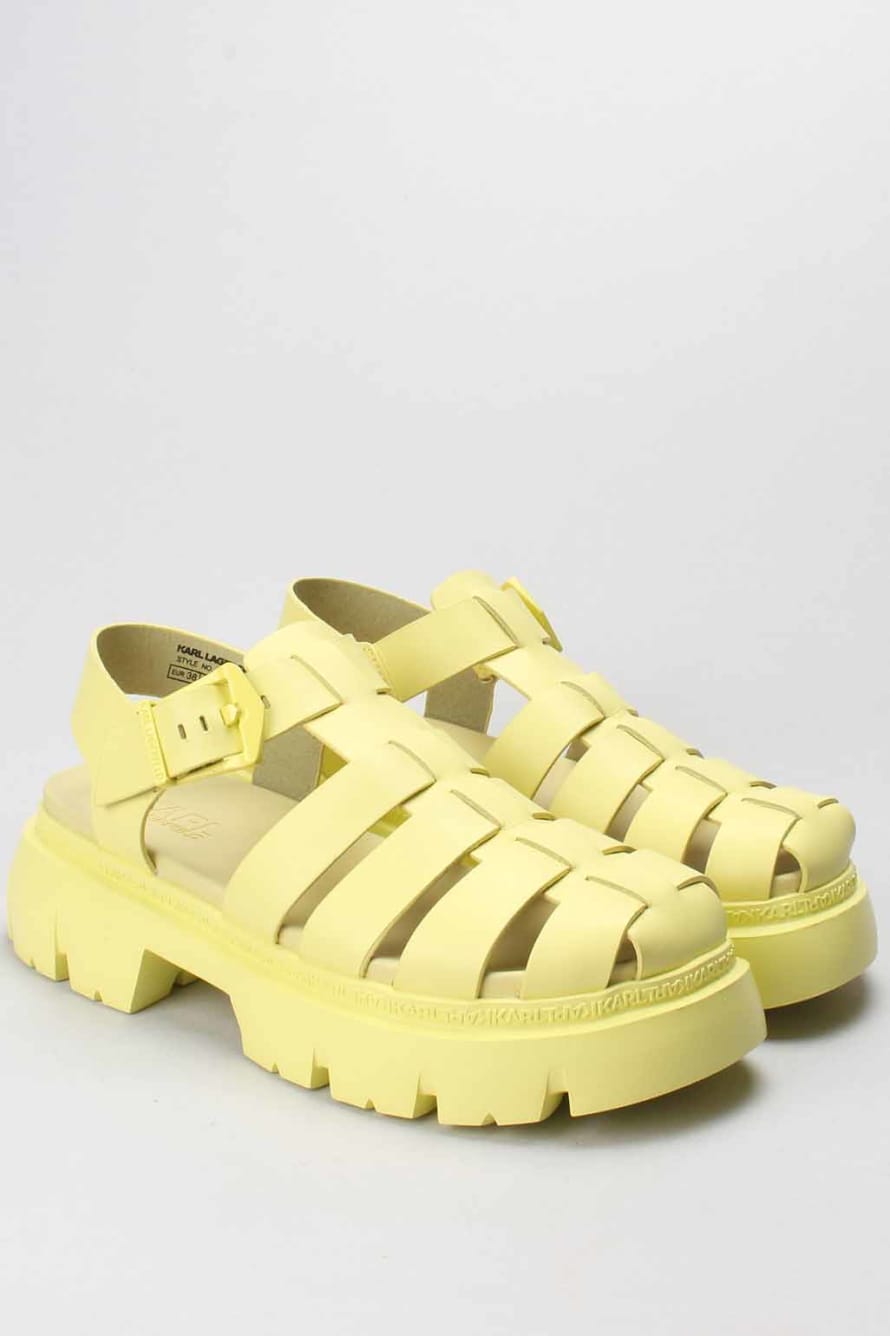 KARL LAGERFELD Yellow Sandals