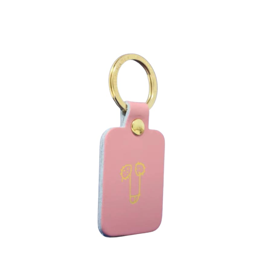 Ark Colour Design Cheeky Willy Key Ring Fob : Baby Pink