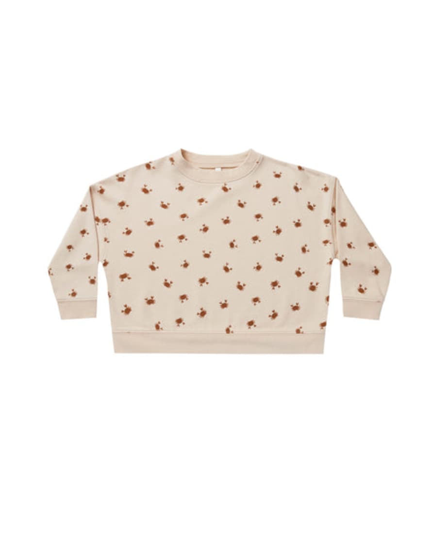Rylee + Cru Boxy Pullover Crabs